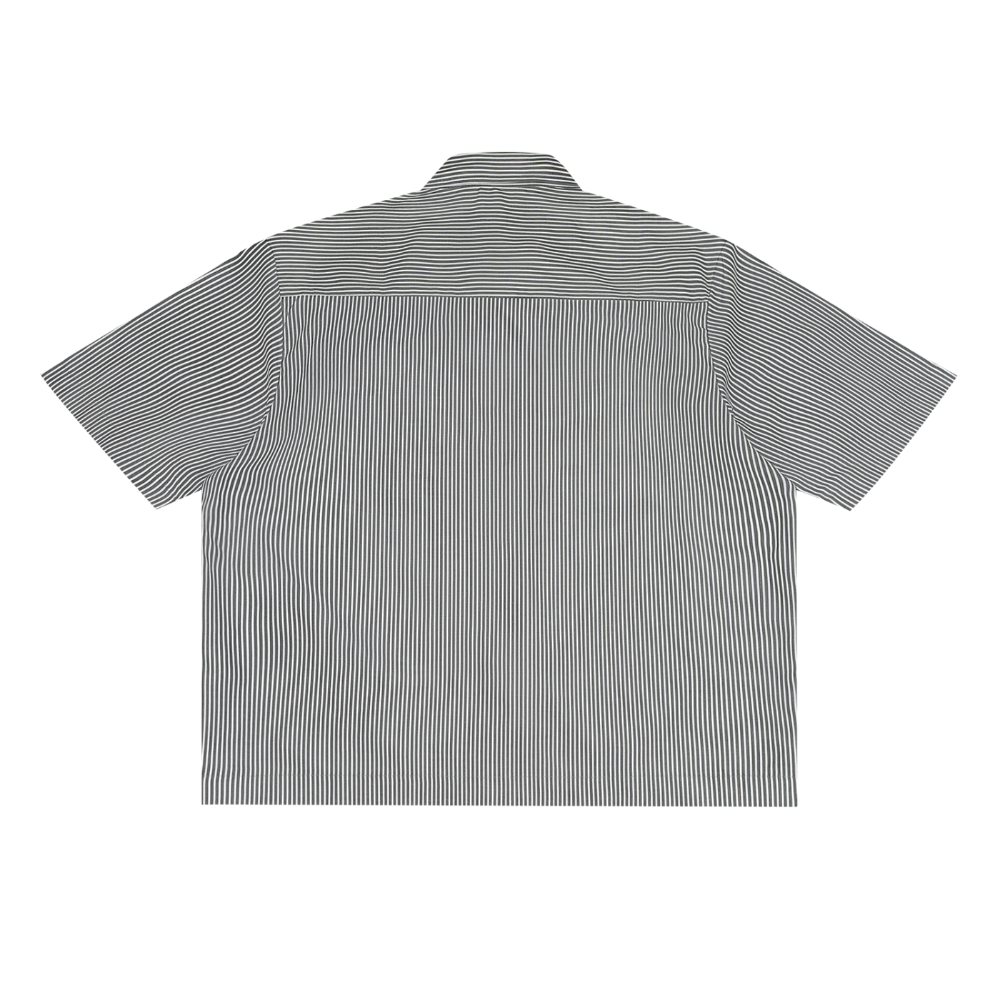 STARDOM Oversized Vertical Stripe Boxy Shirt