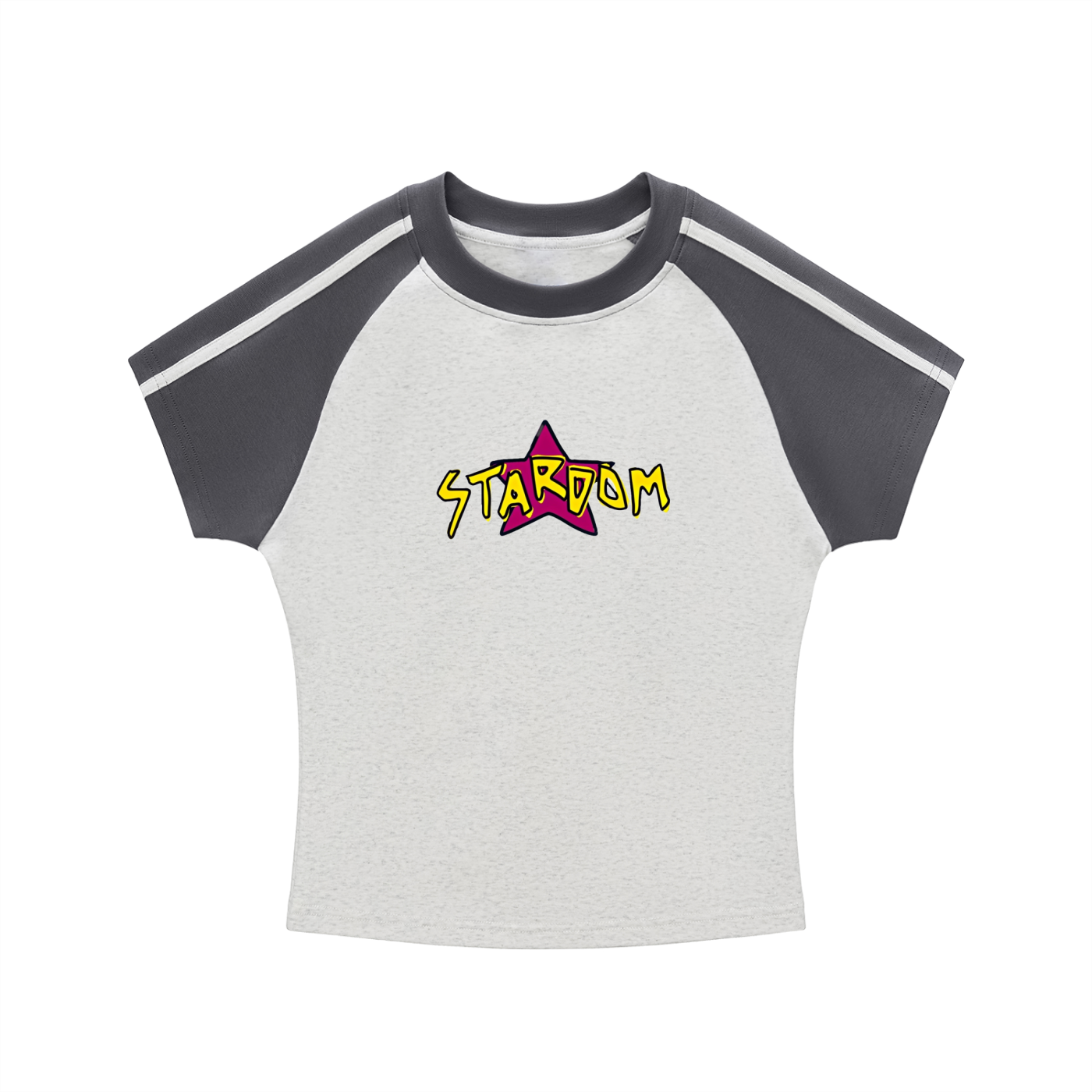 STARDOM Bodycon Raglan Sleeve T-Shirt