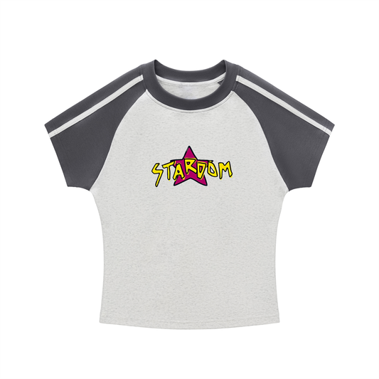 STARDOM Bodycon Raglan Sleeve T-Shirt