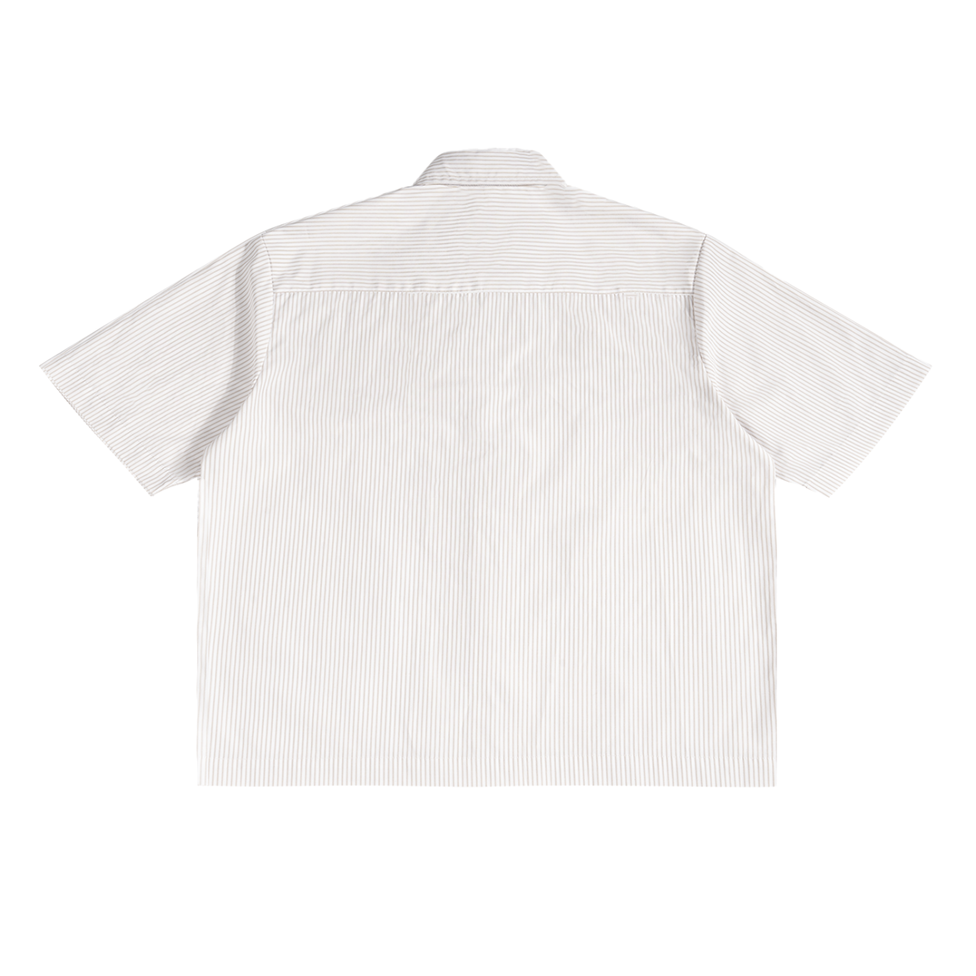 STARDOM Oversized Vertical Stripe Boxy Shirt